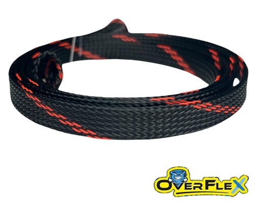 Guaina-OverFlex-Nera-e-Rossa Gaine OverFlex noire et rouge – Image 1